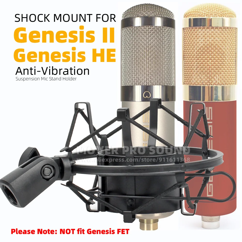 

Mic Stand Clip Shockproof Anti Vibration Holder For MXL Genesis II HE Heritage Edition Spider Microphone Isolation Shock Mount