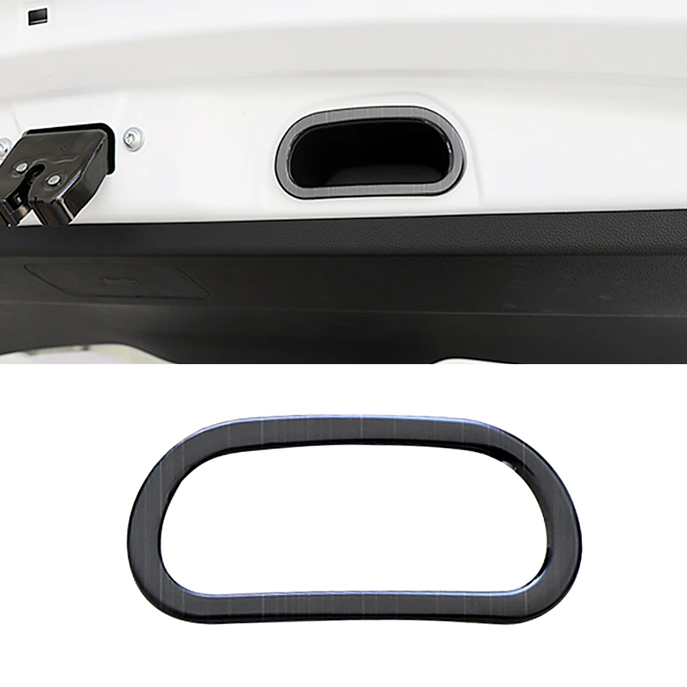 Interior Accessory For Haval Jolion 2021-2024 Car Trunk Handle Frame Trim Panel Strip Color Change Decoration Refit Sticker