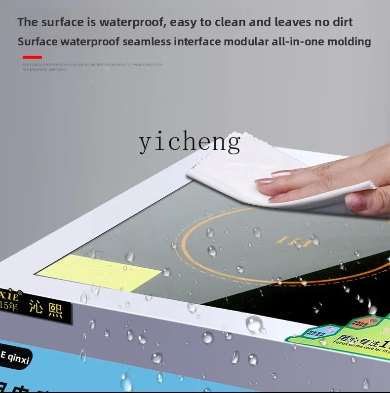 ZML Commercial Induction Cooker High Power Flat Desktop Brine Soup Stove Kitchen Induction Cooktop