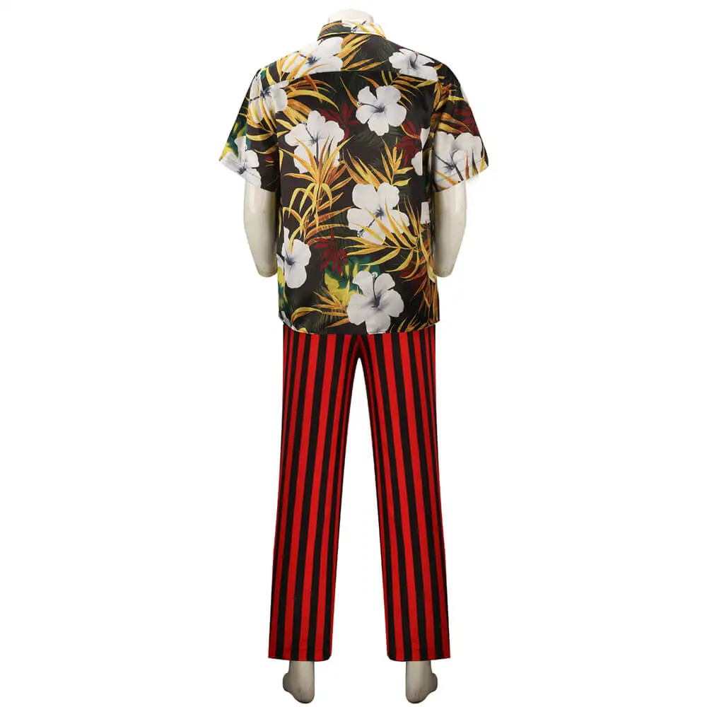 Movie Ace Ventura Jr. Pet Detective Hawaiian Shirt Jim Carrey Cosplay Costume Halloween Theme Party Outfit In Stock-Takerlama - view 5