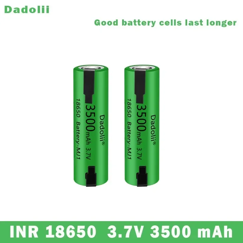 High quality 18650 lithium-ion rechargeable battery 3.7 V 3500 mAh DIY nickel battery