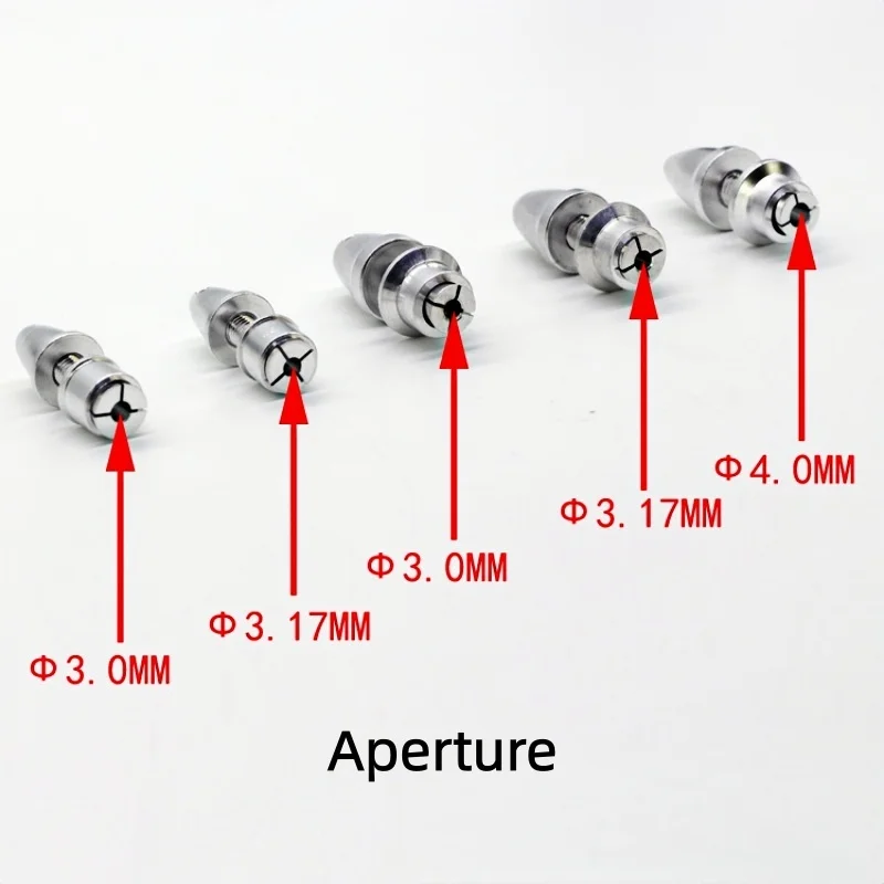 Bullet head paddle clamp model aircraft brushless motor propeller accessories 5MM and 6MM model aircraft motor accessories