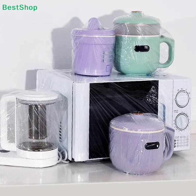 ★10Pcs 60-110CM Furniture Plastic Cover Dust-proof Disposable Thicken Upgrade Drop Cloth For Electric Cooker Oven Electric Fan