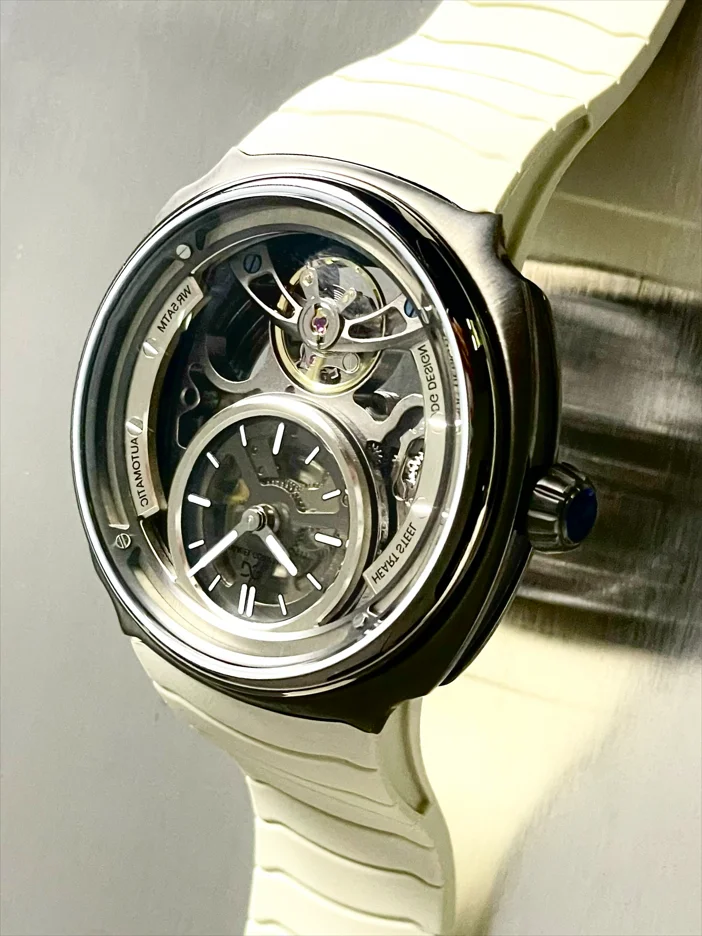 Reloj Impermeable con Luz LED en Acero Inoxidable