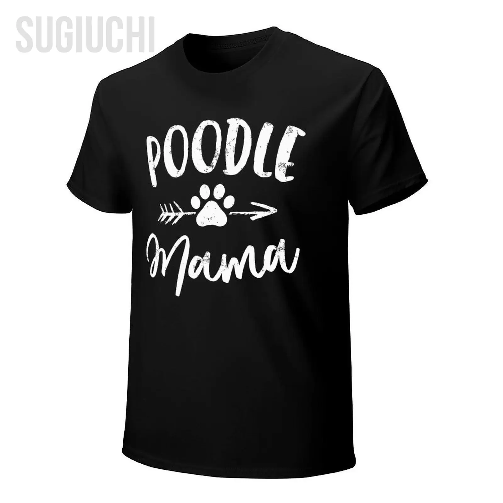 Unisex Men Poodle Mama Poodle Lover Owner Gifts Dog Mom Tshirt Tees T Shirts Women Boys 100% Cotton T-Shirt view 4