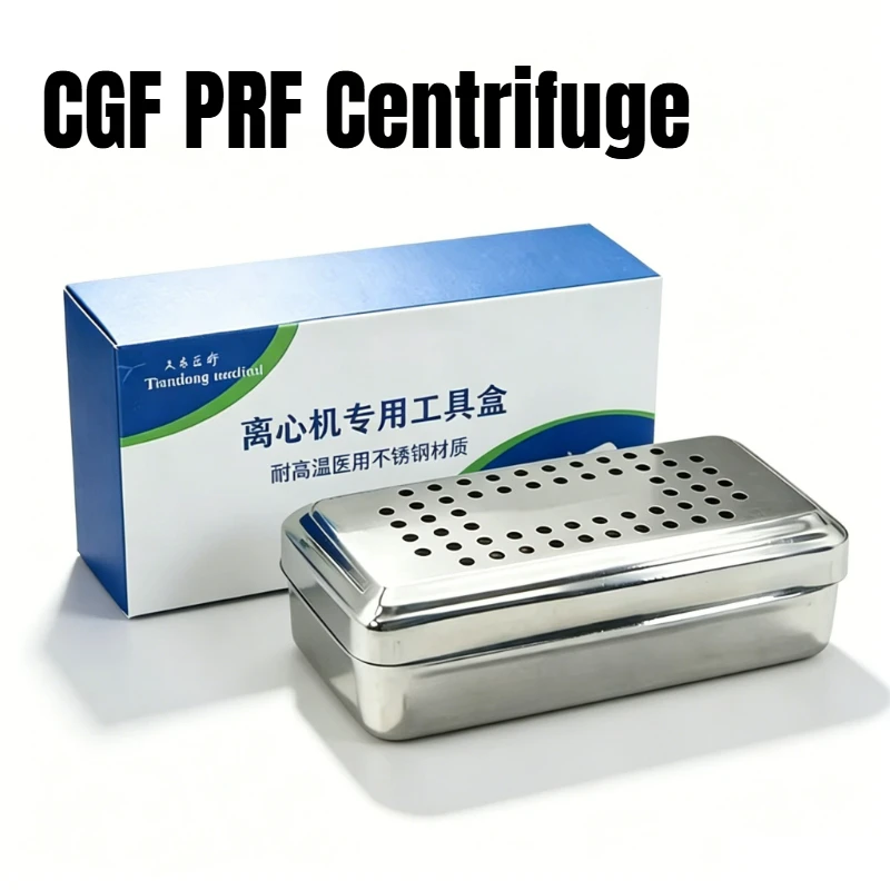 Dental Centrifuge Box Implant Surgery Instrument Kit Dentistry Lab Surgery Stainless Steel Basic Instrument