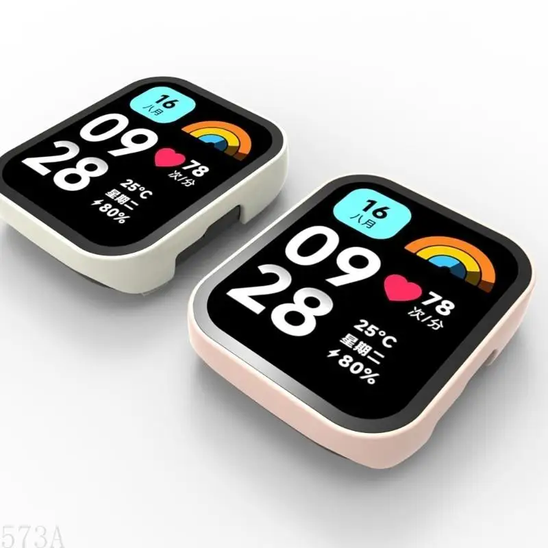 573a dla Watch 3 Active Screen Protector PC Rapt-Resist One-Piecefilm zderzak