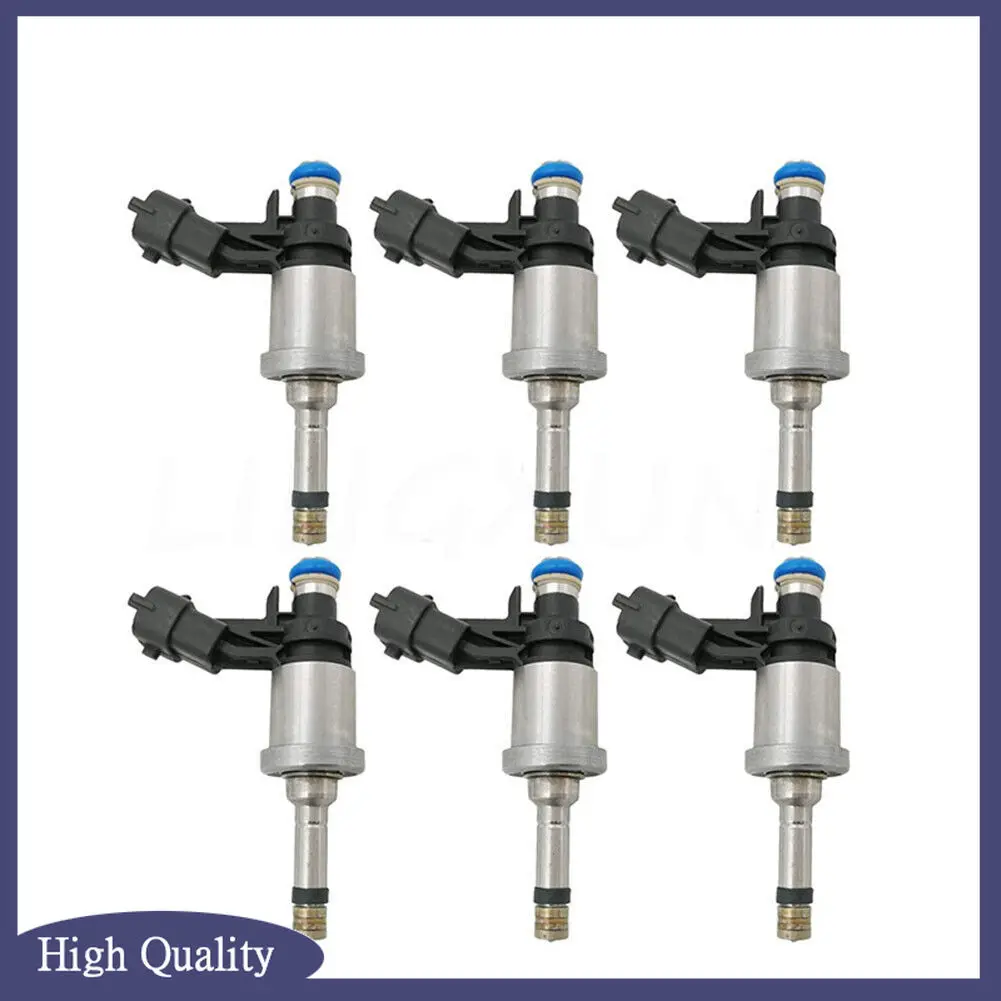 

6Pcs Fuel Injectors For Chevrolet Camaro Traverse For Acadia CTS 3.6L 12638530 12669384 12669384 Car Auto Parts
