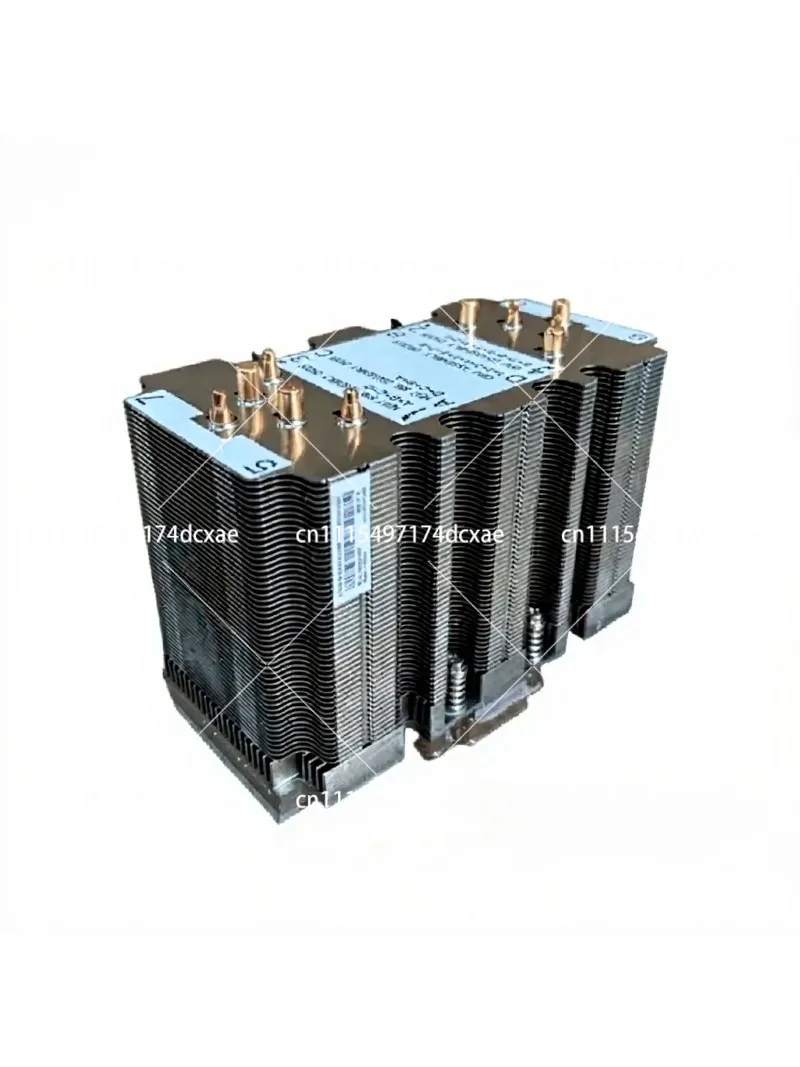 GPU Heatsink for V100 P100, 10 Copper Heat Pipes, 11cm Height, Efficient Cooling Replacement