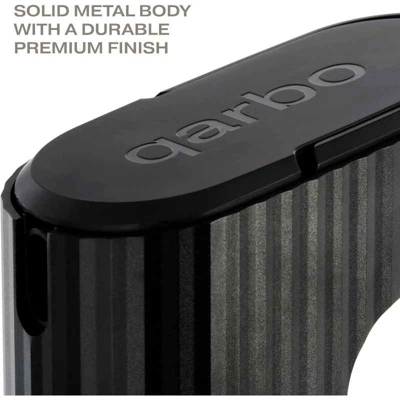 Twenty39 qarbo LUXE Premium Metal Sparkling Water Maker Machine - Soda Beverage Carbonator for Home