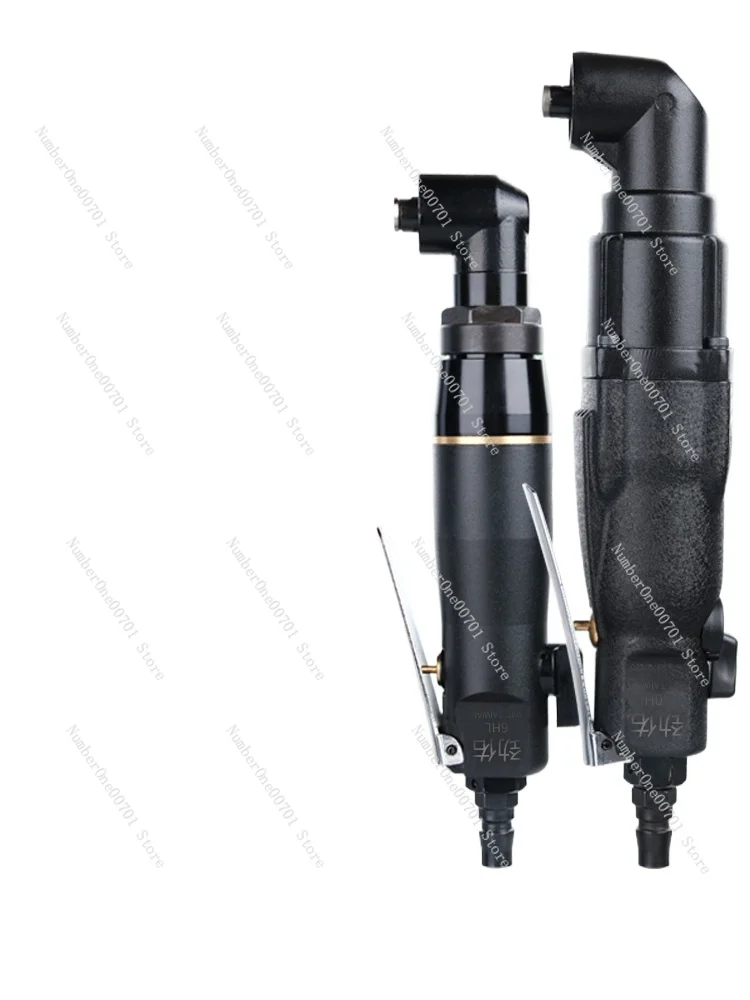 Lengthened 90 Degrees Right Angle Pneumatic Screw Driver Taiwan 58hl Industrial Grade