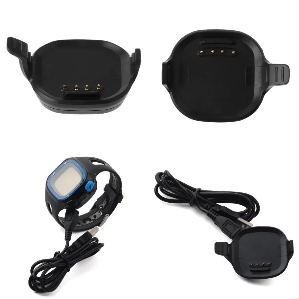 

USB Charging Cable Holder Power Adapter Dock Bracket Cradle Fit for Forerunner 10/15 for Smart Watch
