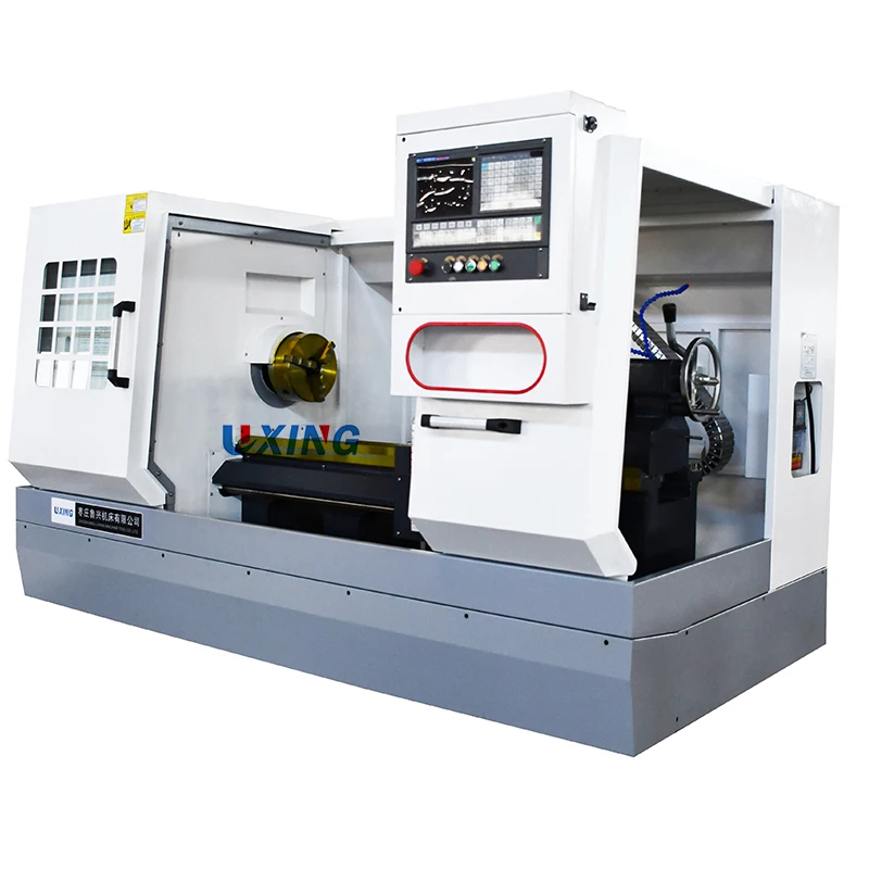 China 2 Axis Ck6150 Flat Bed CNC Lathe Hine For Metal