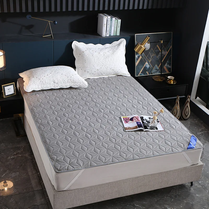 New Cross-border Padded Waterproof Mattress, Non-slip Thickened Simmons Protective Cover, Urine-proof Simmons Mattress