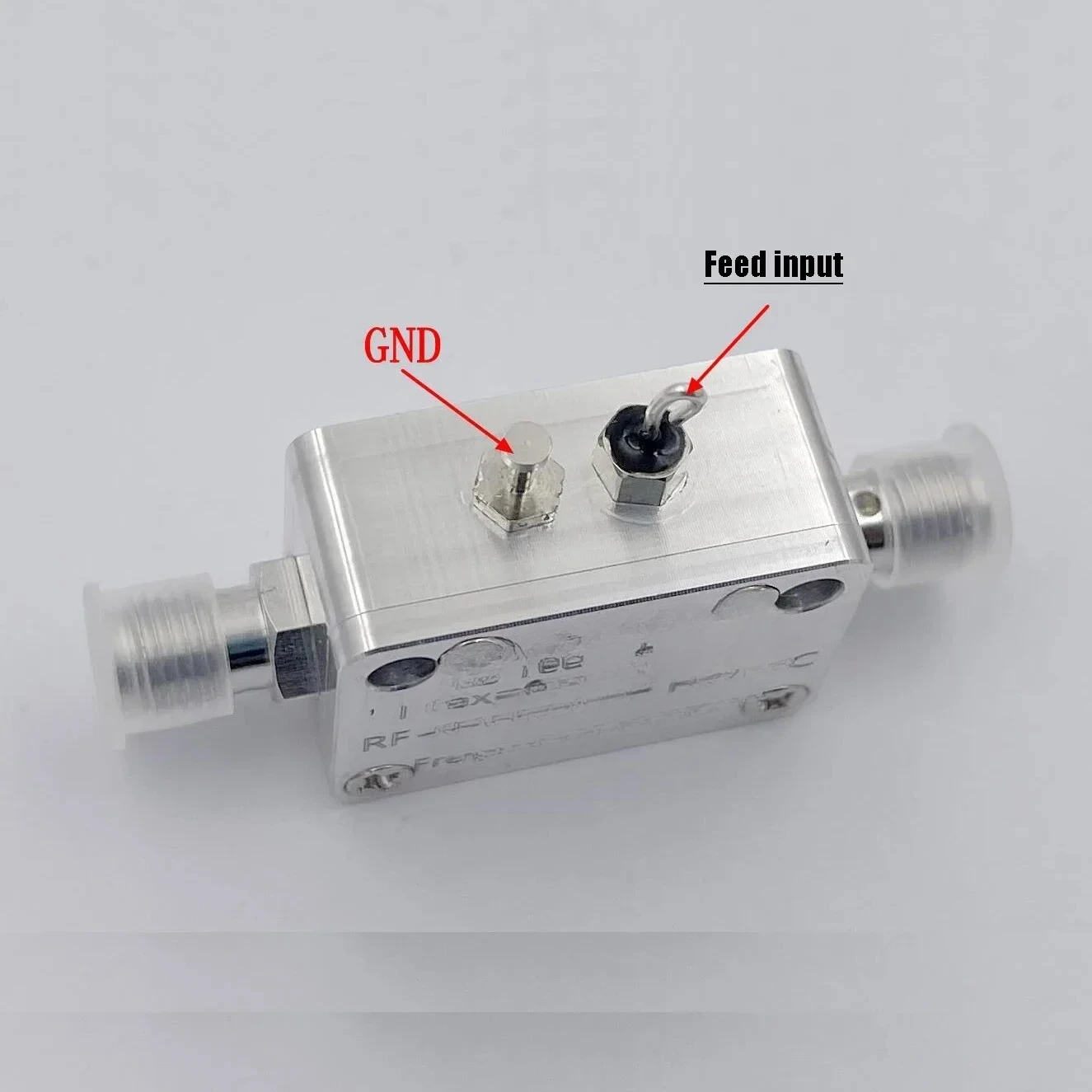 10Mhz-10Ghz Bias Tee RF DC Block RF Isolator Coaxial Biaser For HAM Radio Broadband Amplifier SDR Receiver GPS BiasTee