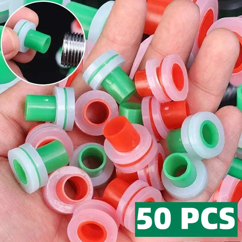 10-50PCS Thickened non tape leak proof faucet pipeline leak proof sealing plug, triangle valve replaces gasket