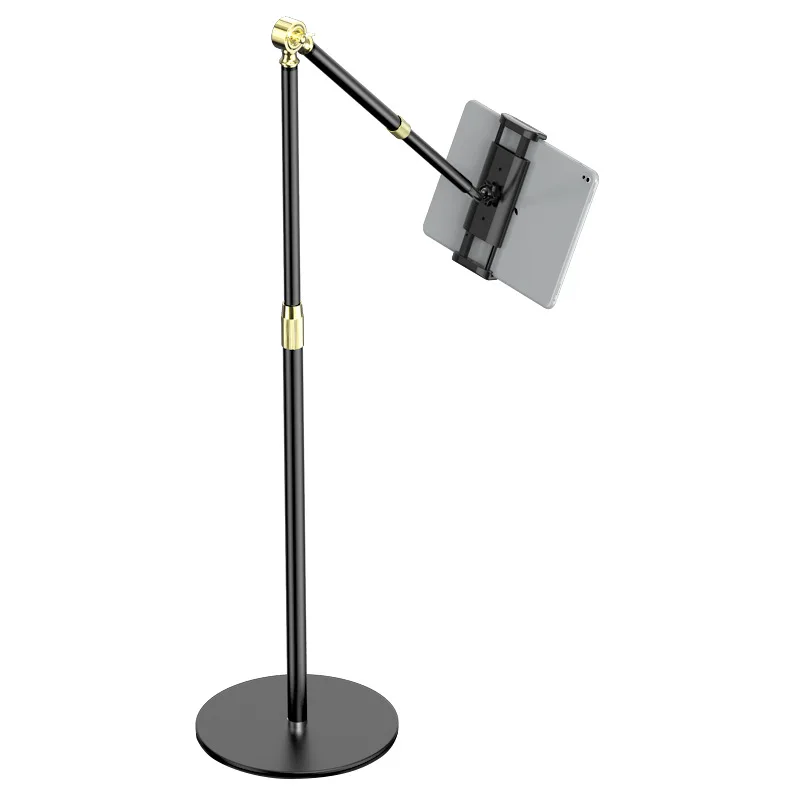 4-13 Inch Floor Tablet Holder Adjustable Ipad Stand Bedside Lazy Metal Phone Mount for iPad Pro 12.9 mini Xiaomi Samsung Tablet