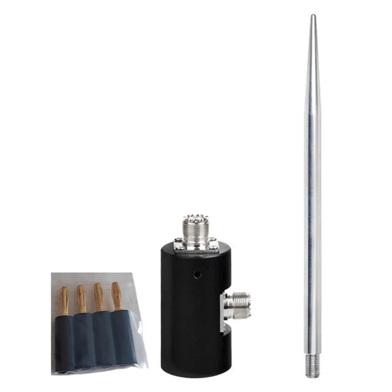 

B29C-DIY Portable Aluminum Alloy Vehicle Shortwave Antenna Base With M-Female Interface For Outdoor Installation