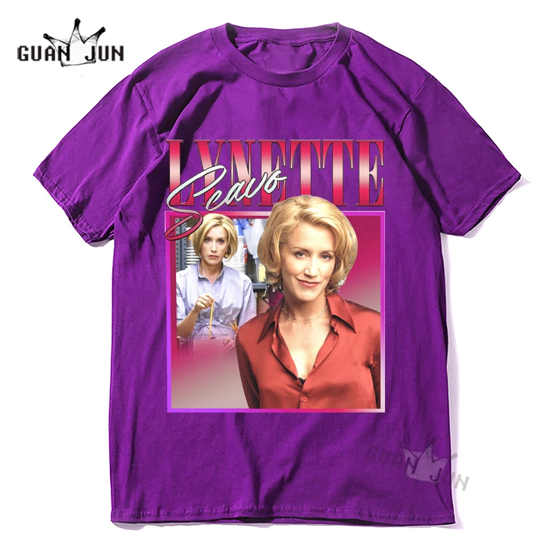 LYNETTE SCAVO T-shirt Men Casual T Shirt Cotton Tee Shirt Desperate Housewives Fans Unisex Tshirts TV Comedy Series Funny Tees