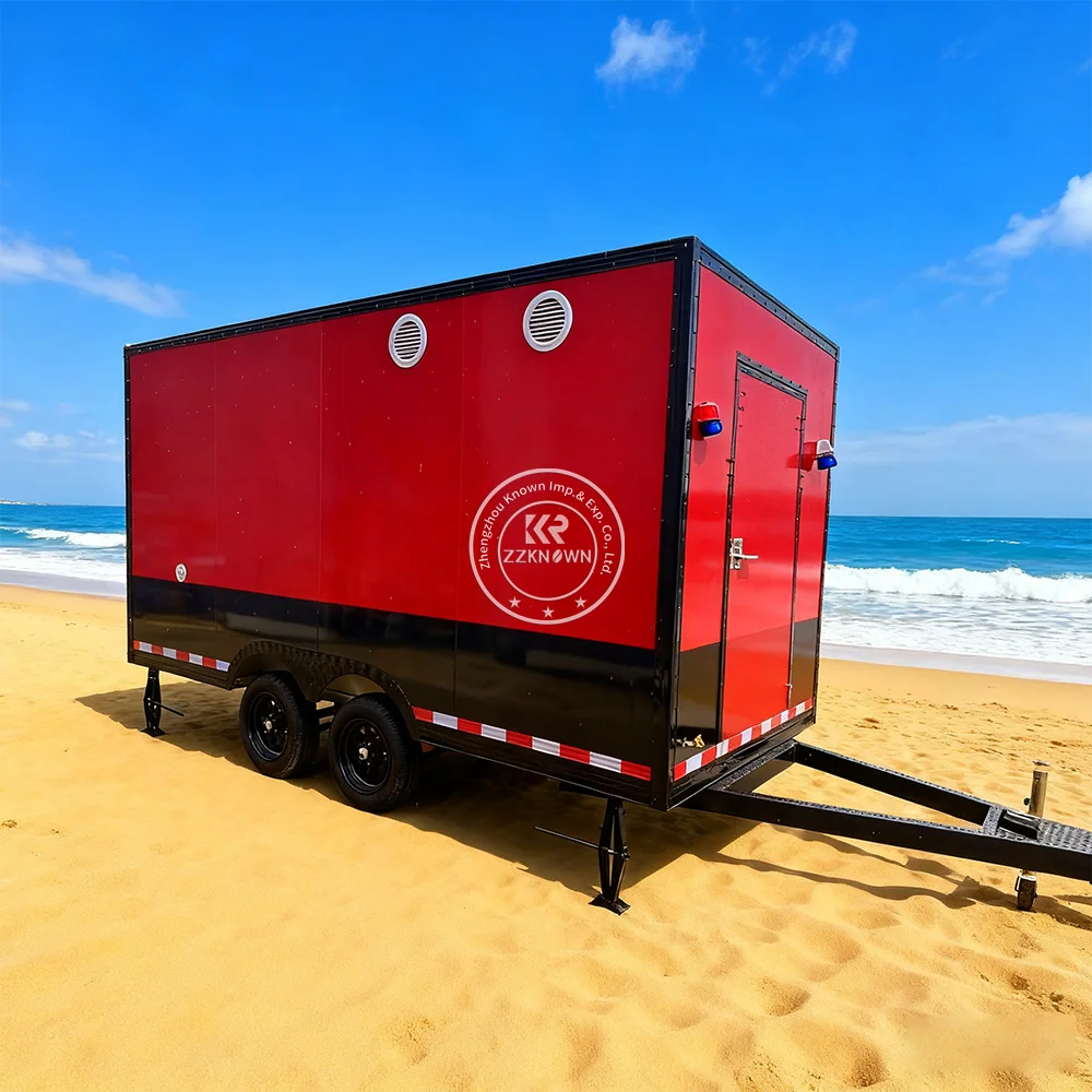 Customized Fast Food Truck Fully Equipped Coffee Mobile Catering Food Trailer Ice Cream Cart Concession Food Truck For Sale