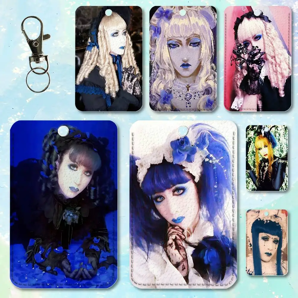 

M-Mana M-Malice Gothic Custom Access Card Case Leather Card Holder Transportation Card Case Gifts