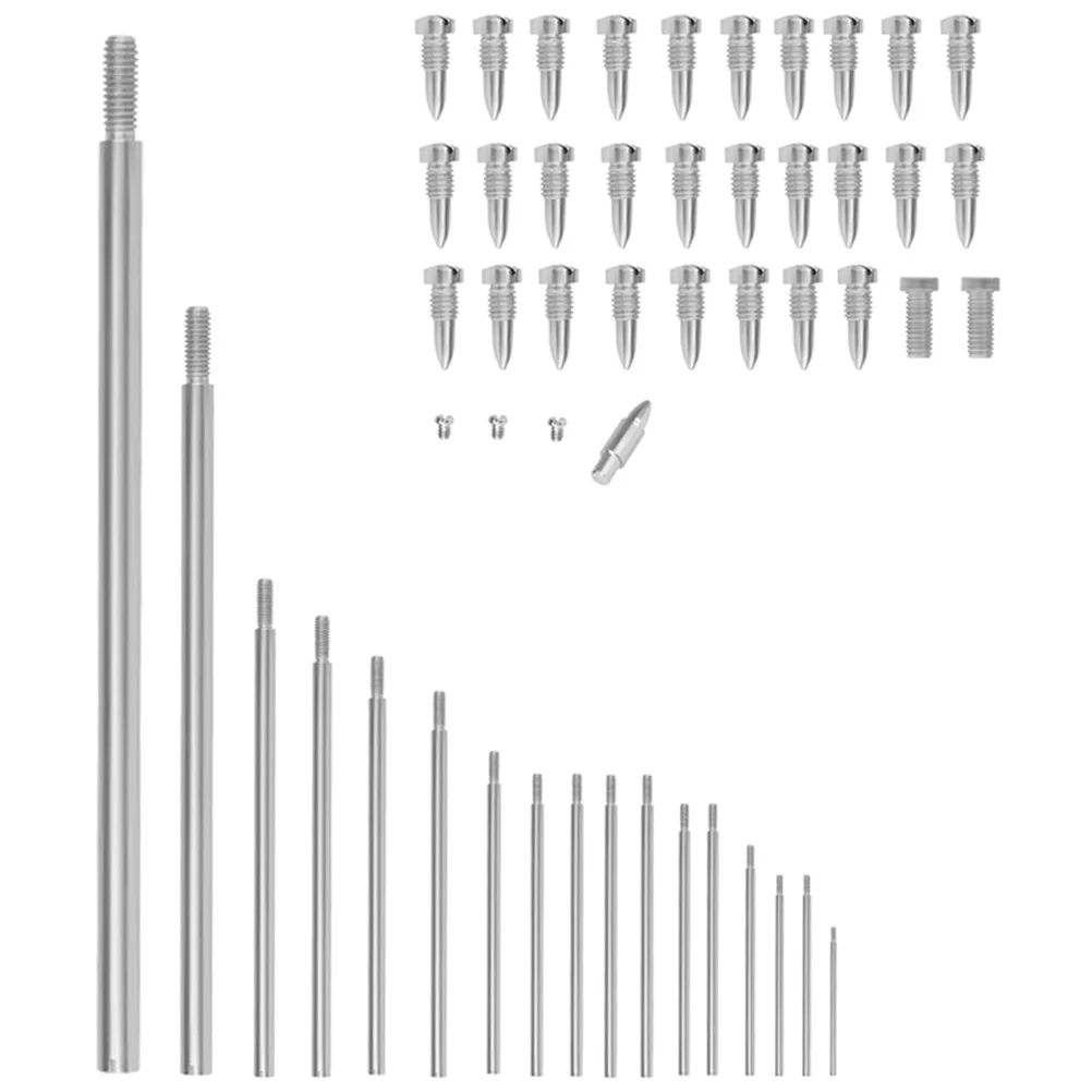 

W14 Baritone Saxophone Repair Set 17 Threaded Rods 33 Screws Conical Nail Instrument Accessories Musical Instruments