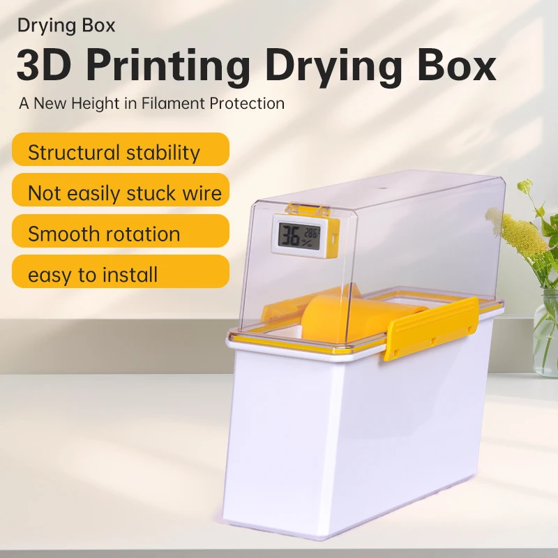 High Quality 3D Printer Filament Dryer Box Airtight And Moisture-Resistant Real-Time Monitoring for Filament Sealed Storage Box