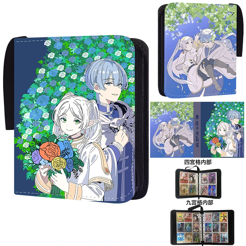 Frieren: Beyond Journey’s End Card Book Anime Peripheral Game Card Collection Loose-leaf Business Card Holder Bag Trendy ToyGift