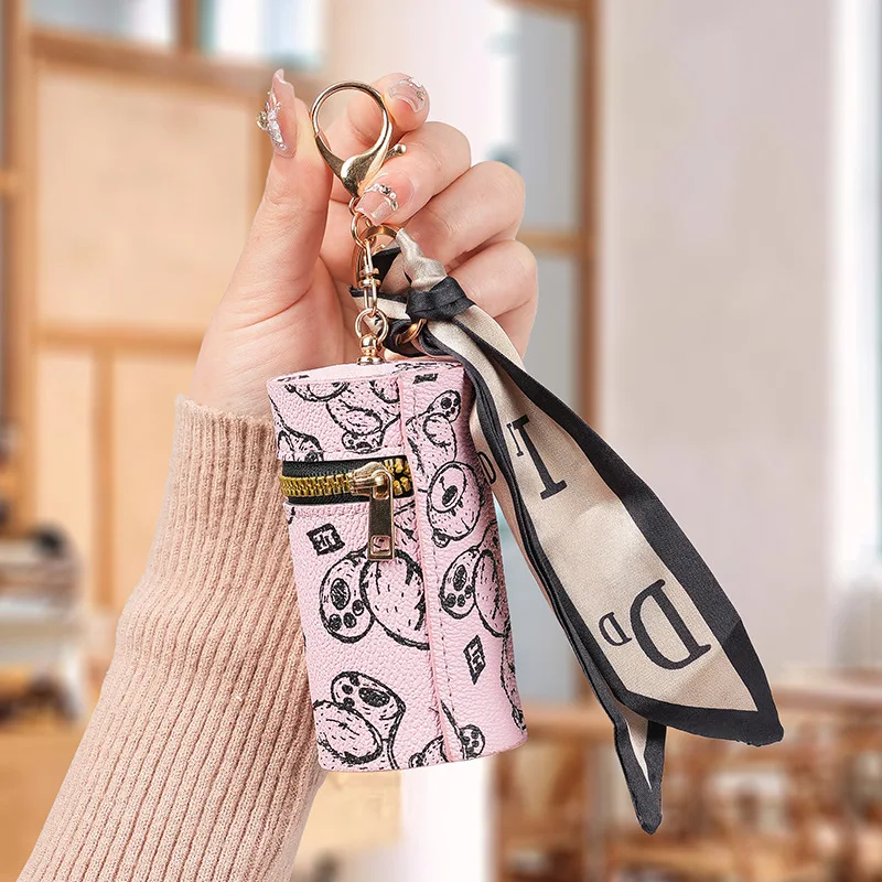 

2025 New Compact Bag Pendant, Earphone Bag, Lipstick Bag, Mini Key Chain Bag, Key Chain Jewelry