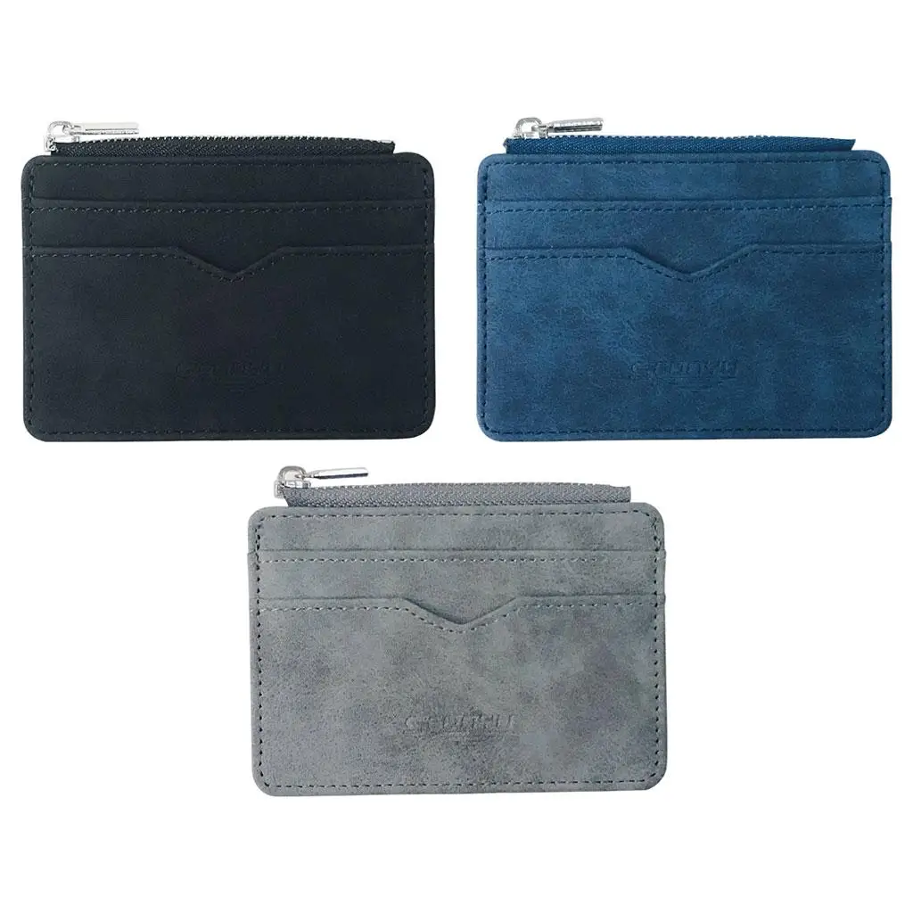 

Тонкий держатель, стиль унисекс, Мини Портативный чехол на молнии, зажим для денег