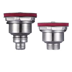 1 sztuk ze stali nierdzewnej zlew filtr odwadniający dezodorant rura spustowa wtyczka odpływowa umywalka sitko do kuchni akcesoria łazienkowe