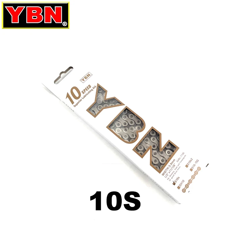 YBN 8/9/10/11/12S Chain MTB Mountain Road Bike Chains 8 9 10 11 12 Speed Hollow Bicycle Quick Link Chain for M6100 M7100