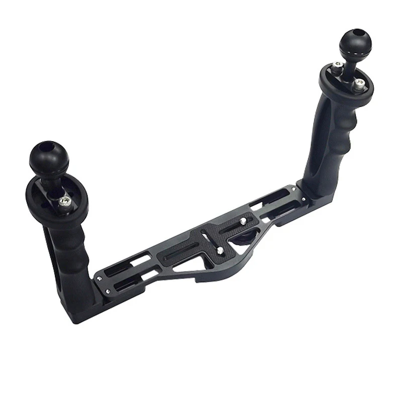 

YUESHEN Underwater Photography Accessories Metal Plastic Handle Diving Bracket for DSLR Mirrorless Action Cameras Deep Sea