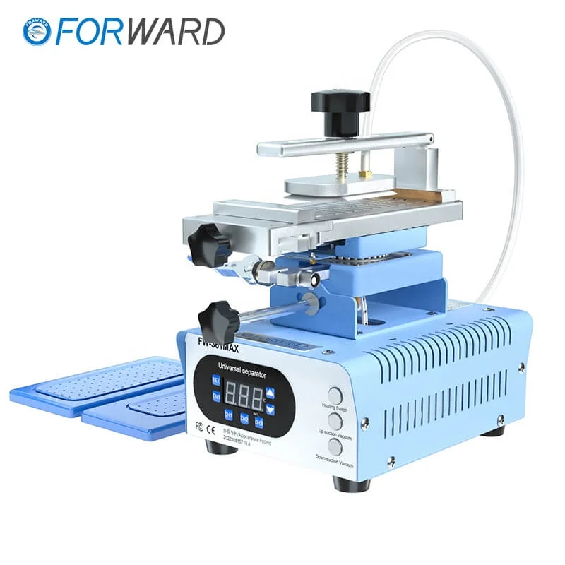 FORWARD FW-361Max 7 In 1 Mid-Frame Removal Separator Machine With 370 Rotary Vacuum Platform For Phone Glass Repair Separate