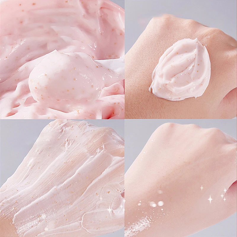 Body Wash with Nicotinamide, 250g, Moisturizing Body Wash Scrub, Fragrance Body Wash to Exfoliate Rough and Bumpy Skin