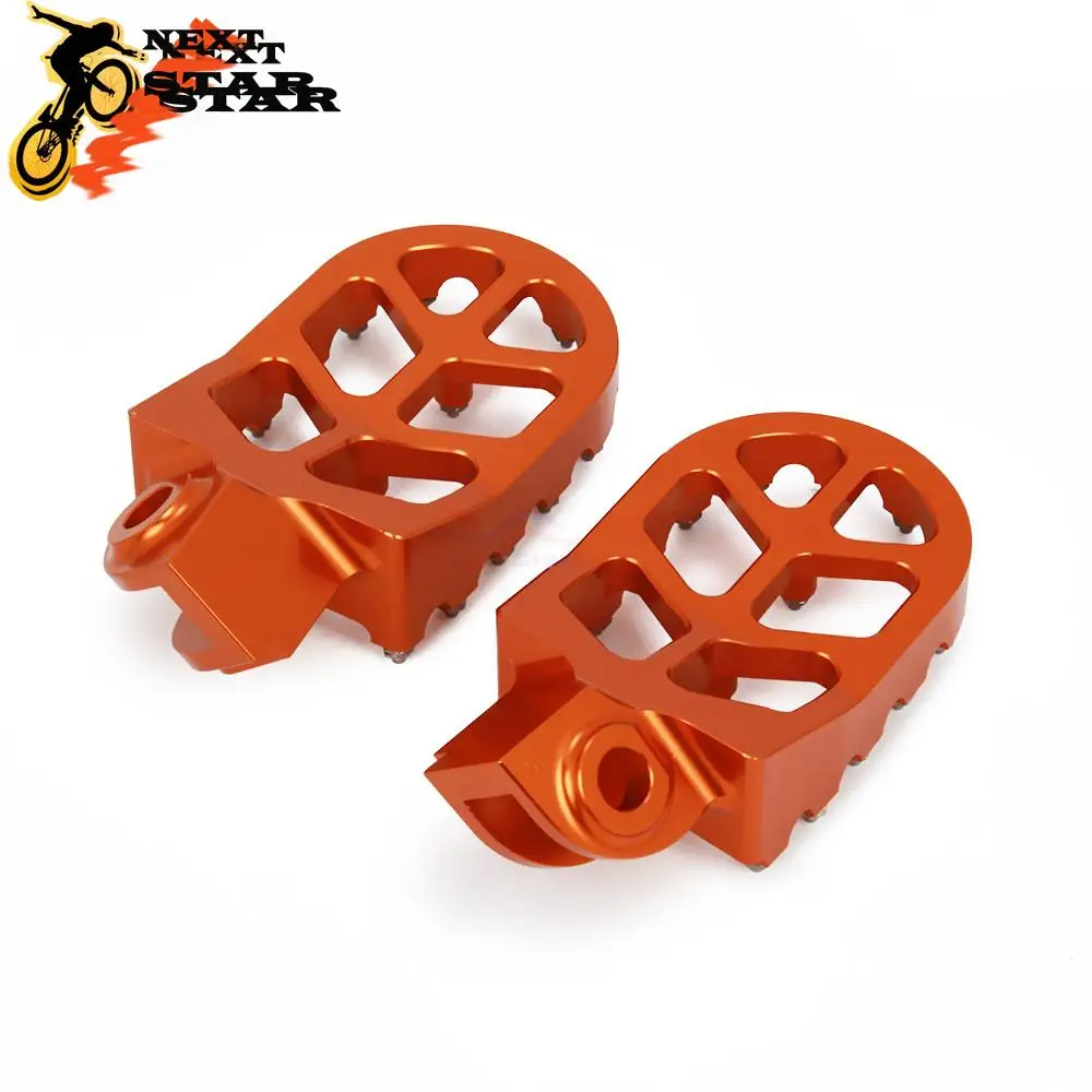 CNC Foot Rests Footrest footpegs Pegs Pedals For KTM EXC SX XCF SXF XC XCW XCFW 65 85 125 150 200 250 300 350 450 ADVENTURE 990