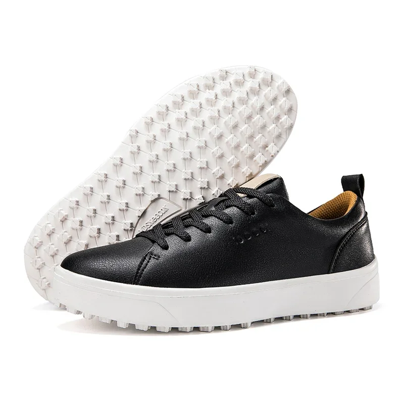 

2026 New Professional Golf Shoes For Men And Women Outdoor Leather Sneakers For Male And Female Golfers Black Brown Fashion Soft
