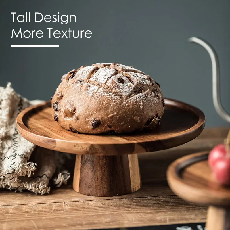 creative-high-foot-cake-plate-acacia-wood-decoration-tea-plate-dessert-table-display-stand-afternoon-tea-fruit-snack-tray