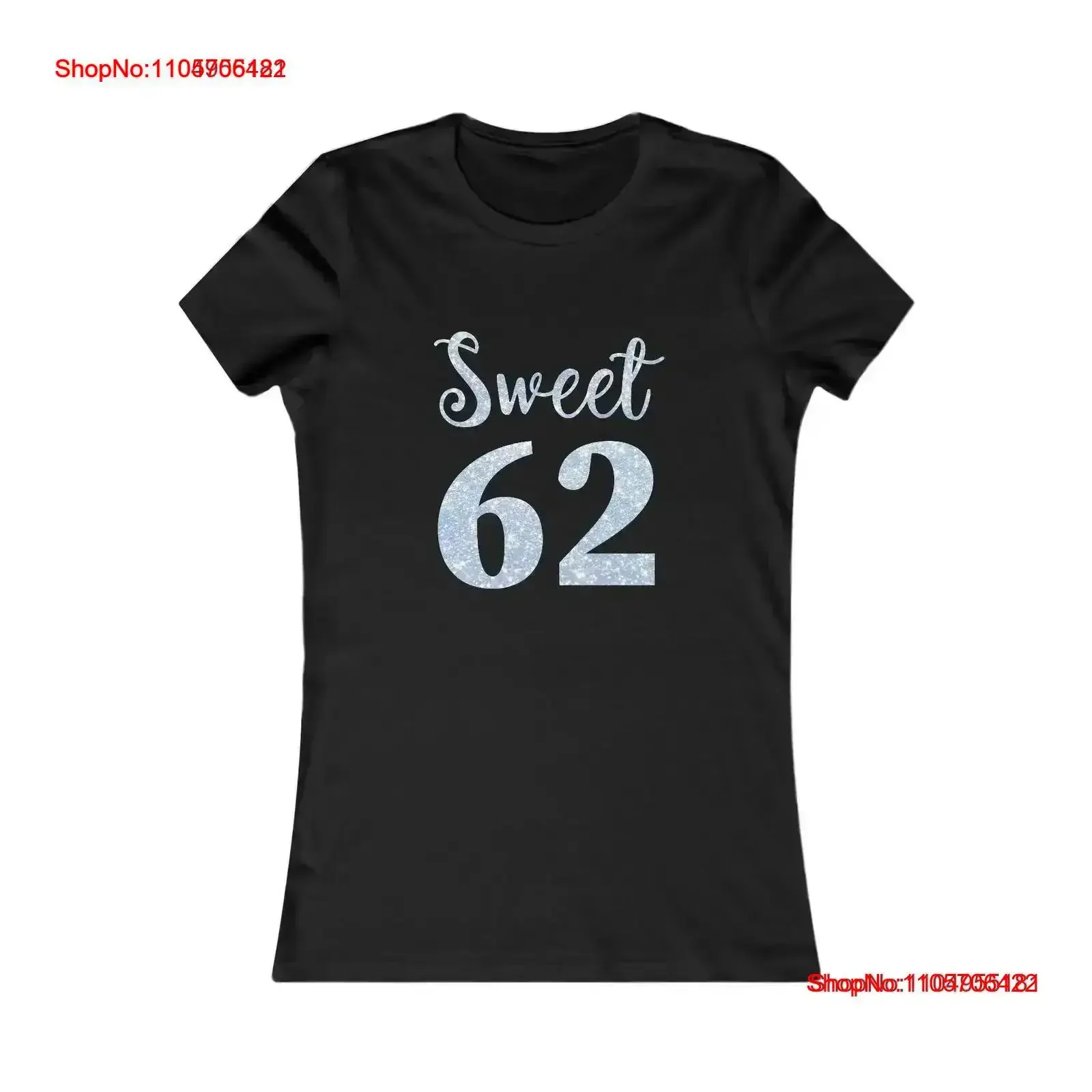 62Nd Birthday For Women Personalized Vintage T Shirt 62 Years Old s Rhinestone Bling Washed fashion homme Comfortable vintage