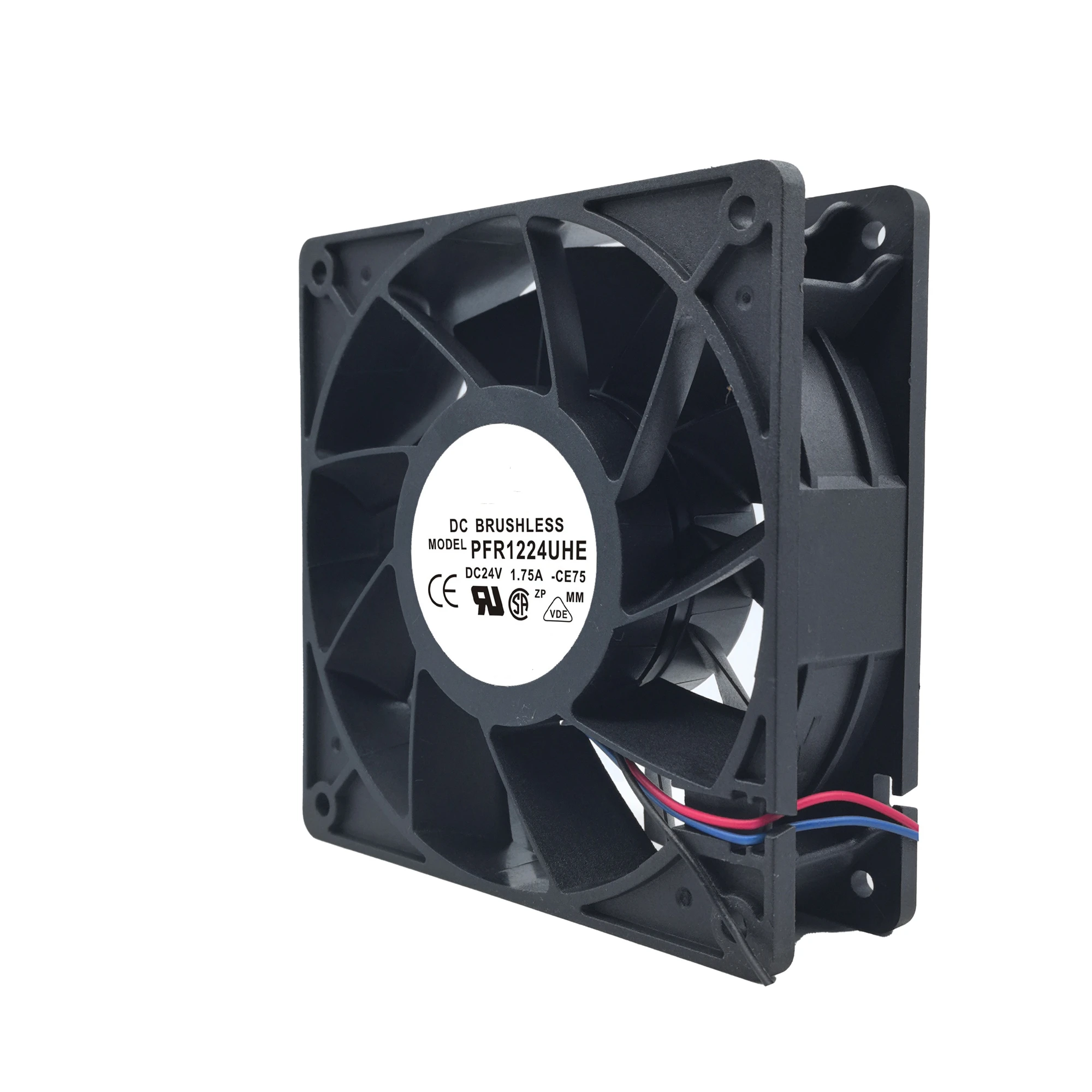 مروحة تبريد جديدة PFR1224UHE DC 24V 1.75A 12cm 12038 120x120x38mm 3-Wire