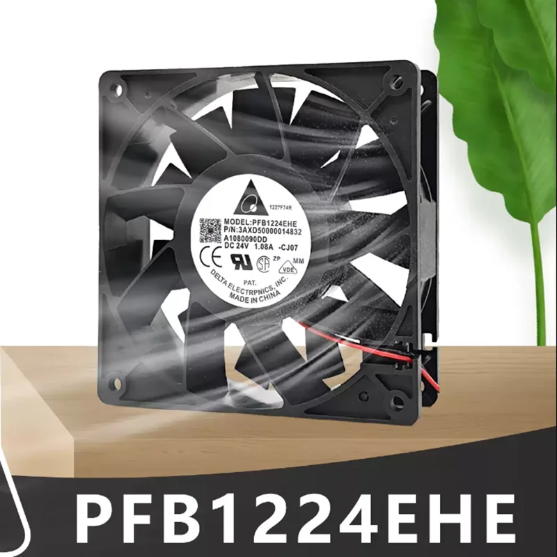 Delta PFB1224EHE DC 24V 1.08A 12038 12CM 120x120x38mm Server Cooling Fan