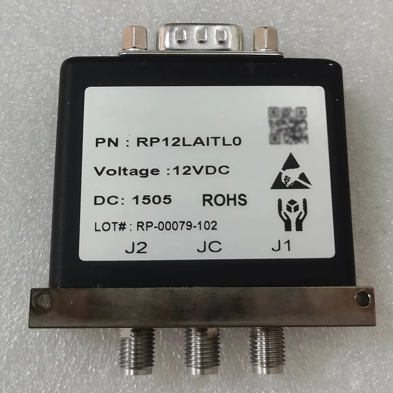RP12LAITL0 12V DC-18GHz TTL SMA Single Pole Double Throw RF Coaxial Switch