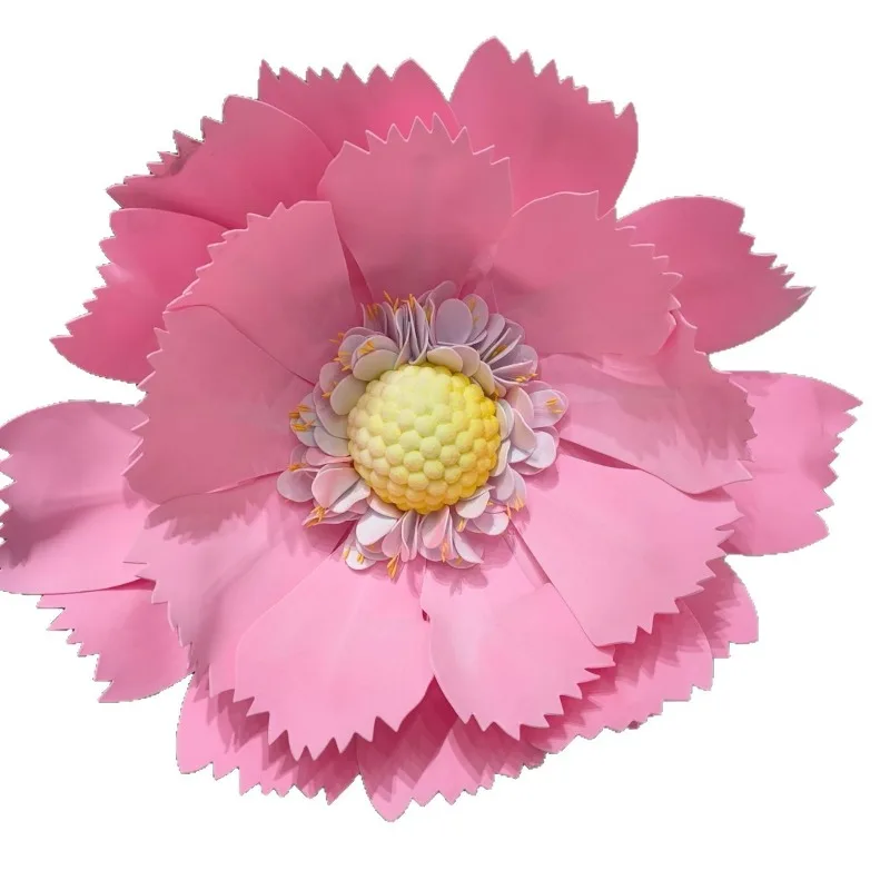 Foam simulation flowers, shop window decoration props, shopping mall activities