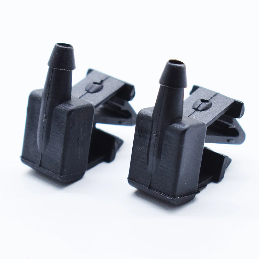 Pair Front Wiper Washer Jet Nozzle Spray For Peugeot Partner Tepee MK2 Liquid Hood Car Parts For Citroen Berlingo 2 2008 - 2018