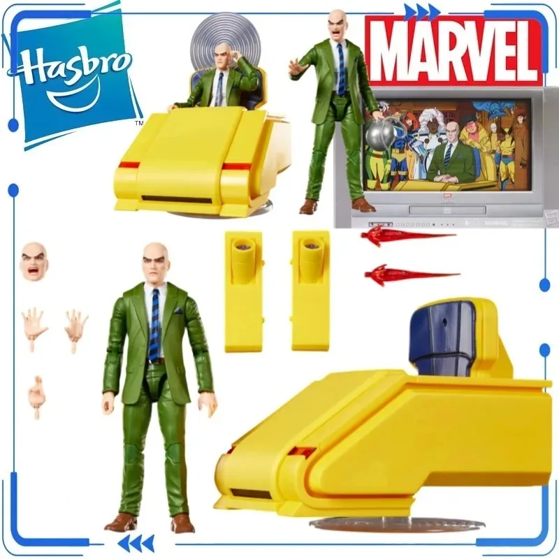 Genuine Hasbro Marvel Legends Series X Men 97 Professor X Action Figure SDCC Exclusive Collectible Toy in Stock