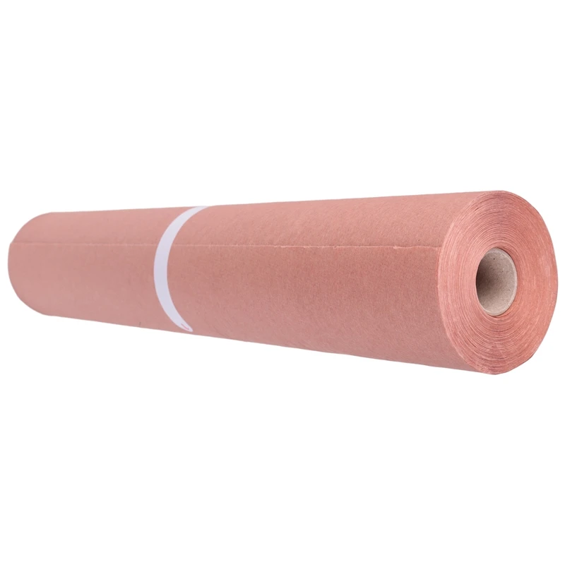 45.7Cmx53.3M Pink Kraft Butcher Paper Roll Food Grade Peach Wrapping Paper For Smoking Meat Of All Varieties