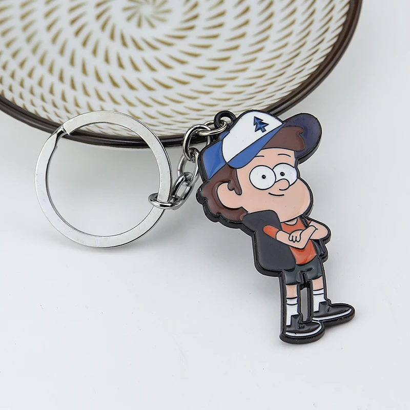 أنيمي الجاذبية يقع التشفير كيرينغ مدينة غامضة ستانلي باينز قحافة مابل زودياك مجلة المعادن المينا المفاتيح لعبة مجوهرات #6