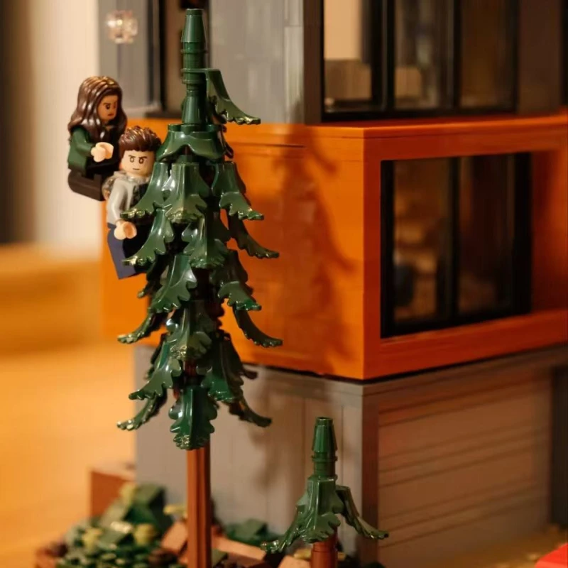 NEW 21354  House Building Set Architecture Blocks Romance Films Fans  Creative Present for Adult Christmas Birthday Gifts