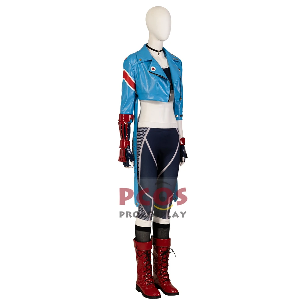 Street Game Fighter Killer Bee Cammy Cosplay Costume scarpe Anime Halloween Outfits C08152