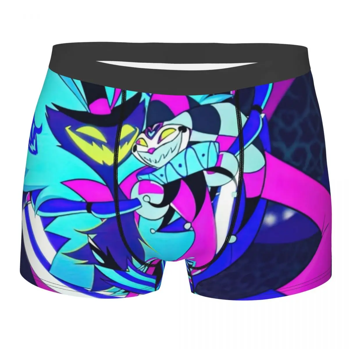 Custom Cool Fizzaroli Helluva Boss Animated Horror Musical Boxers Shorts Underpants Men's Comfortable Briefs Underwear